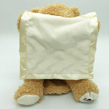 Cute Peek a Boo Teddy Bear Play Hide And Seek Lovely Cartoon Stuffed Animal Bear Kids Birthday Gift Music Bear Plush Toy Doll - susshine
